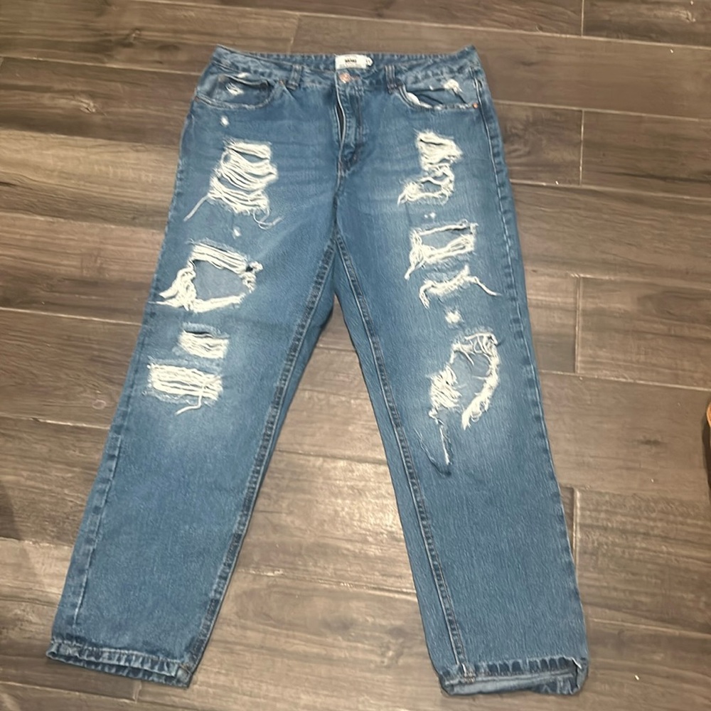These are nice ripped jeans